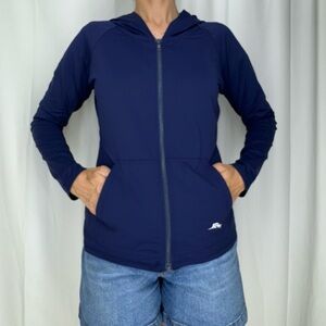 TOMMY BAHAMA Navy  Zip  Hoodie Sport Long sleeves Size L